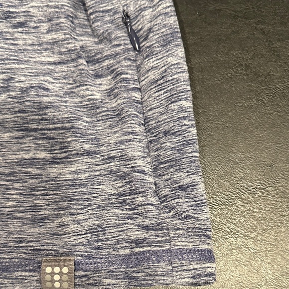 Title Nine Blue Grace Buttah Base Layer Heather Long Sleeve Top - Picture 6 of 8